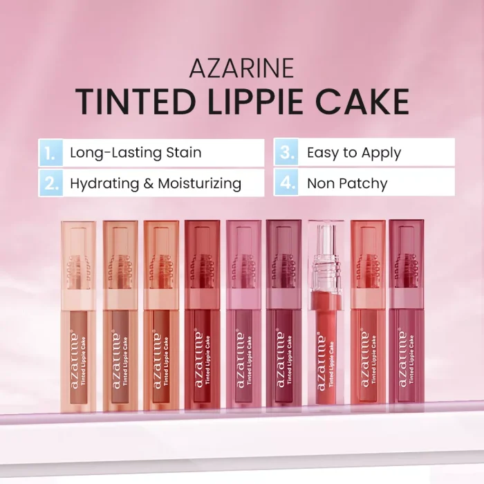 Azarine Tinted Lippie Cake Manfaat