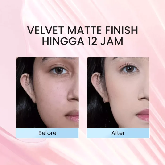 Sea Makeup Acne Cover Smooth Two Way Cake Before After