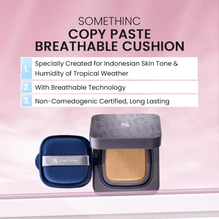 Somethinc COPY PASTE Breathable Cushion Manfaat