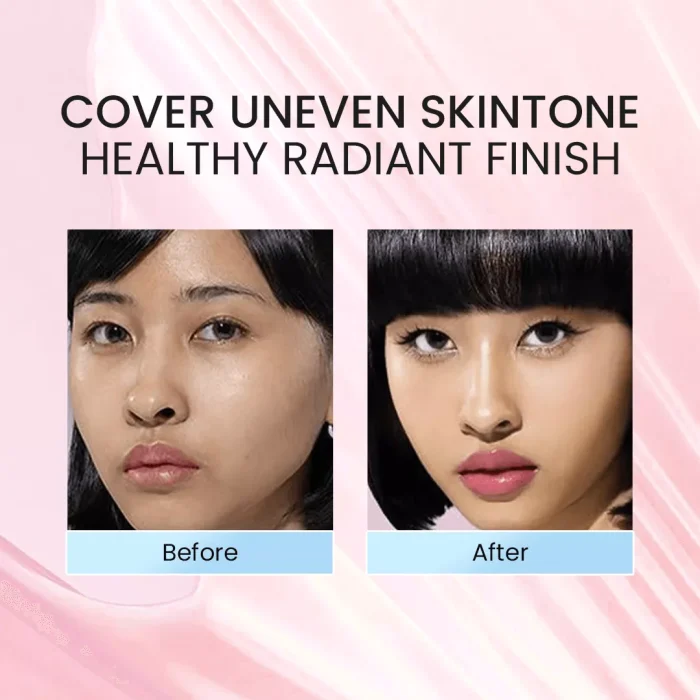 Somethinc Copy Paste Tinted Sunscreen_Before After