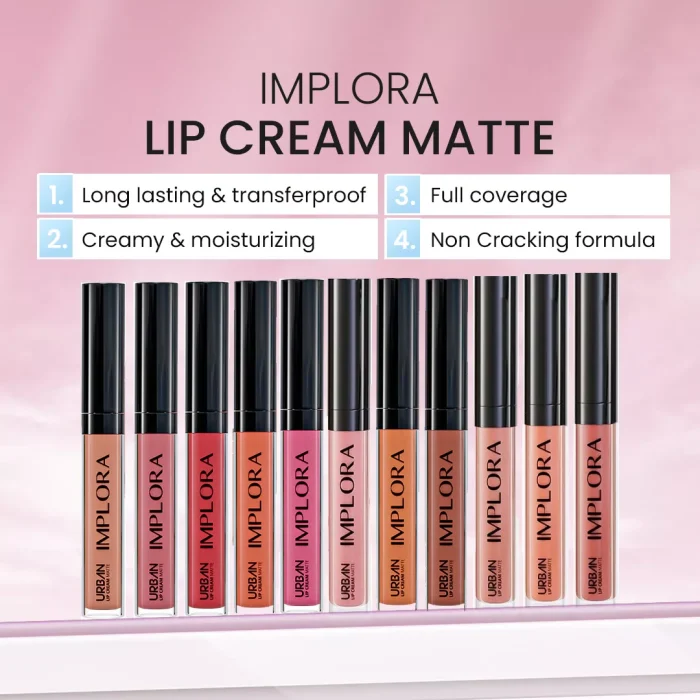 Implora Urban Lip Cream Matte Manfaat