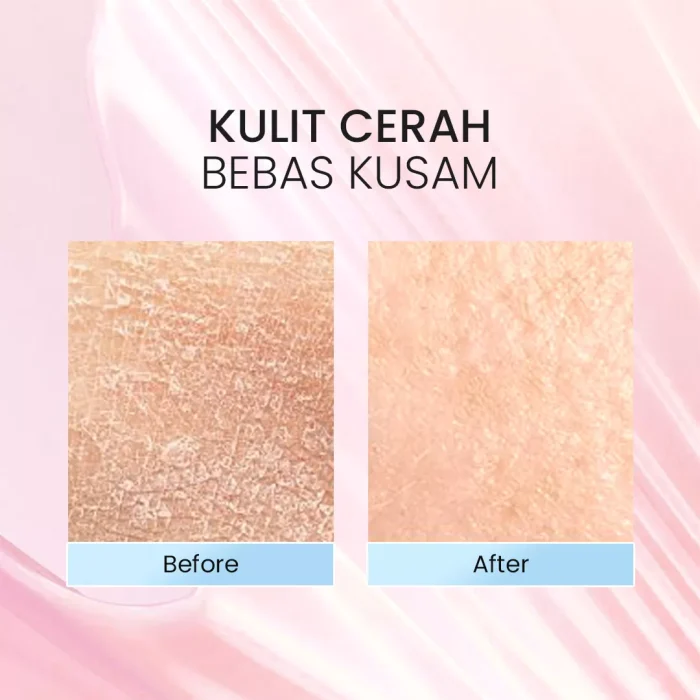 Kahf Energizing and Brightening Face Wash _Before After