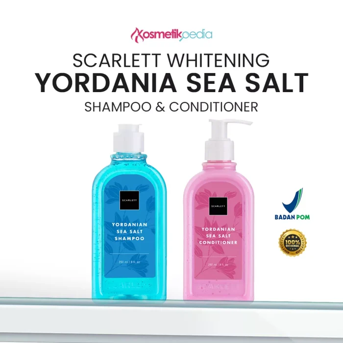 Scarlett Whitening Yordania Sea Salt Shampoo and Conditioner