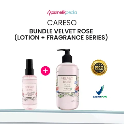 (Bundle) Careso Velvet Rose (Lotion + Fragrance Series) 2 pcs