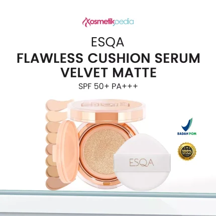 ESQA Flawless Cushion Serum Velvet Matte
