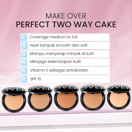 Make Over Perfect Cover Two Way Cake TWC -manfaat