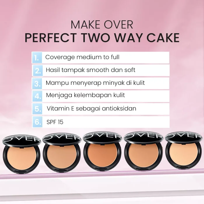 Make Over Perfect Cover Two Way Cake TWC -manfaat