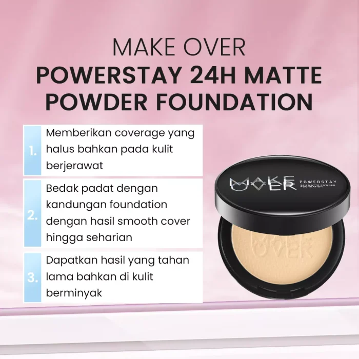 Make Over Powerstay 24H Matte Foundation Manfaat