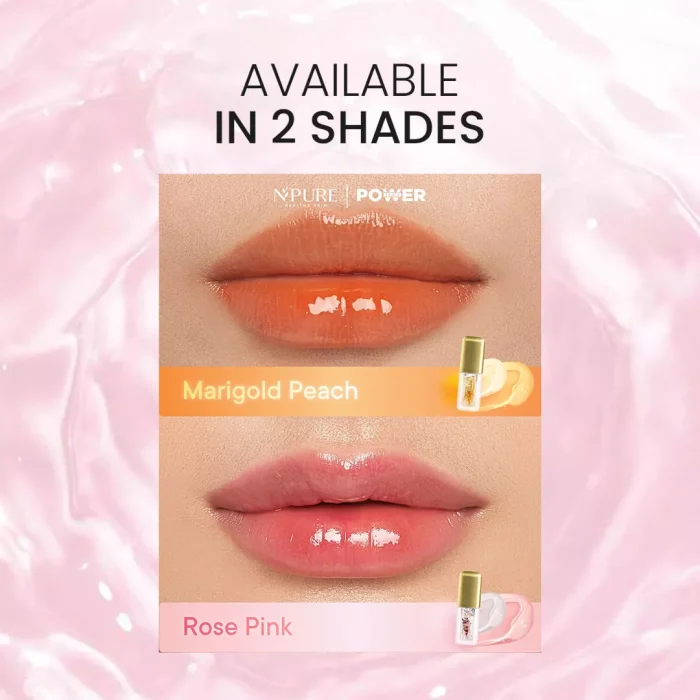 Npure Power Glow Lip Oil_Shades