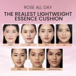 Rose All Day The Realest Lightweight Essence Cushion -shade1