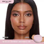 Rose All Day The Realest Lightweight Loose Powder Mini tan