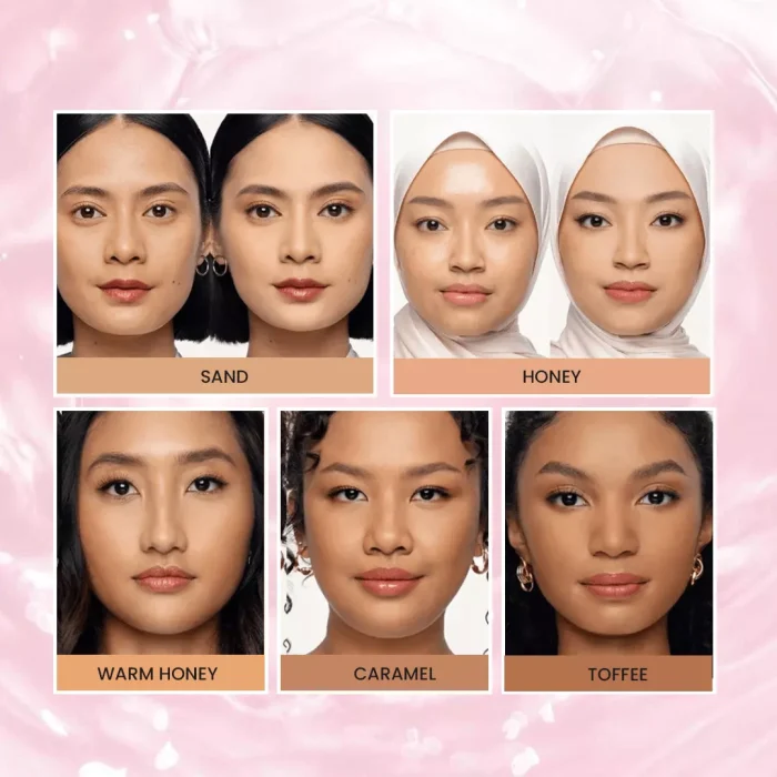 Rose All Day The Realest Lightweight Powder Foundation Two Way Cake shade2