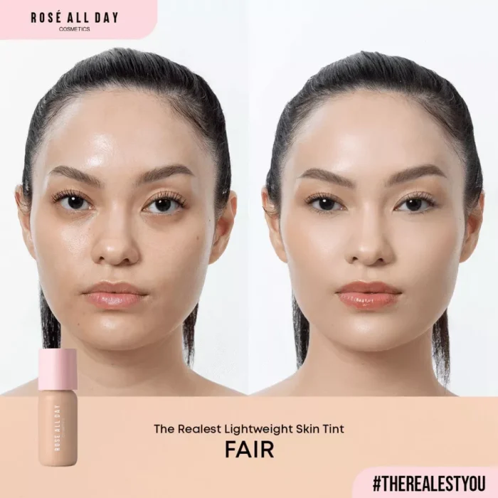 Rose All Day The Realest Lightweight Skin Tint fair