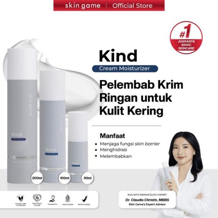 SKIN GAME KIND CREAM MOISTURIZER & SKIN BARRIER