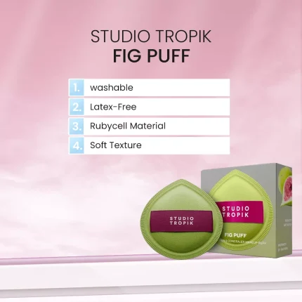 Studio Tropik (2 pcs) For Your Base Bundle Foundcealer + fig puff -manfaat 2