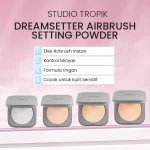 Studio Tropik Dreamsetter Airbrush Setting Powder - Makeup Compact -manfatt