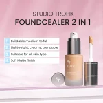 Studio Tropik Foundcealer 2 in 1 Foundation Concealer -manfaat