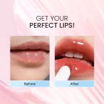 True To Skin Juicy Glass Melting Balm -before after