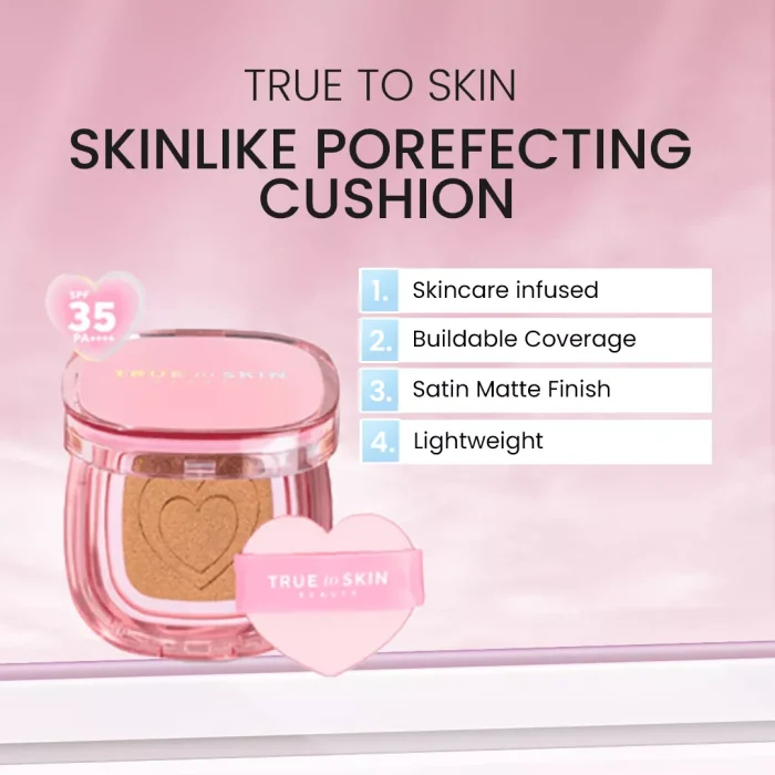 True To Skin - (Bundle) Click Pen + Cushion (True To Skin Juicy Glass Melting Balm -manfaat 2