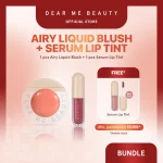 DEAR ME BEAUTY AIRY LIQUID BLUSH + SERUM LIP TINT BUNDLE