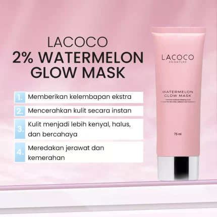 Lacoco Watermelon Glow Mask_Manfaat