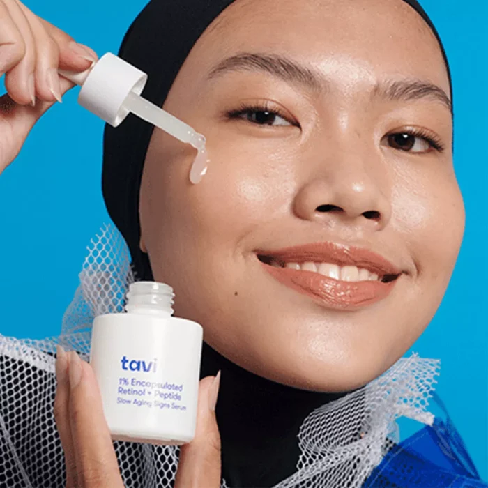 TAVI 1% Encapsulated Retinol + Peptide Slow Aging Signs Serum Foto