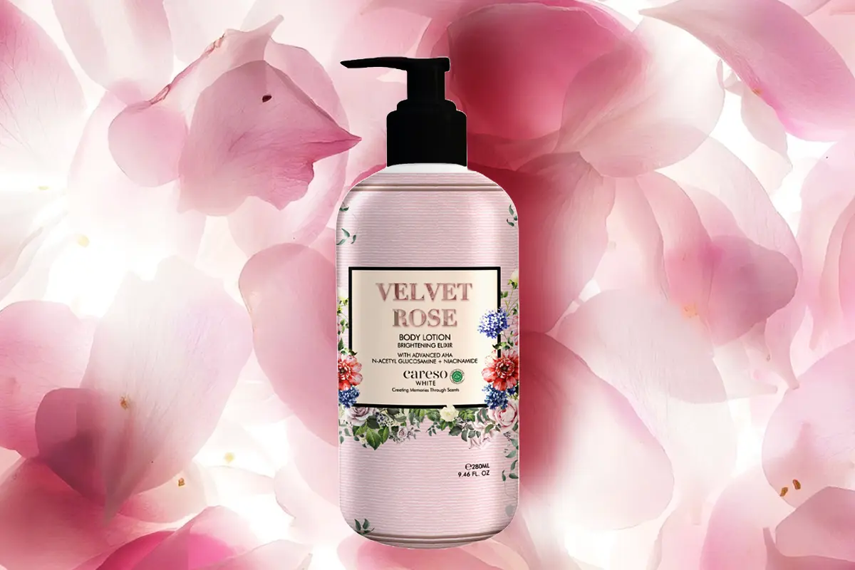review careso body lotion velvet rose