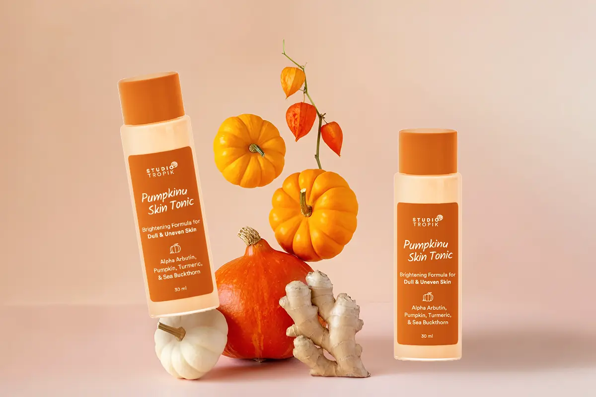 review toner studio tropik pumpkin